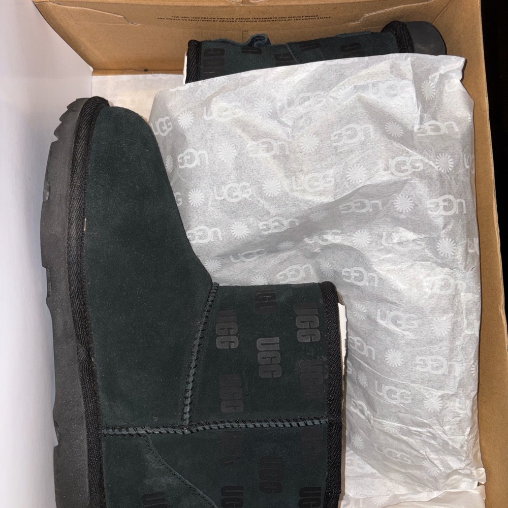 Gently used UGG Kids Black Boots